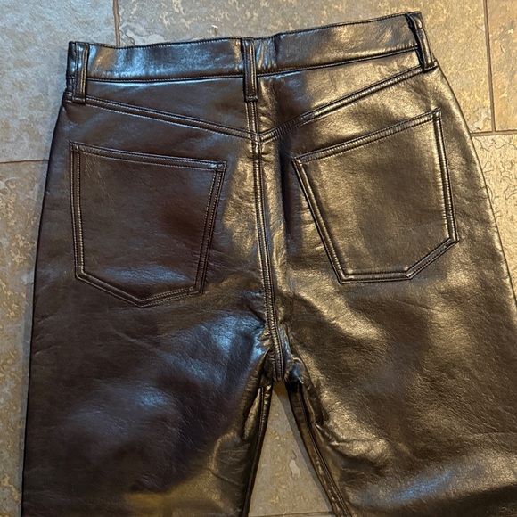 NEW AGOLDE recycled, the black leather Jeans size 29 new - Picture 9 of 10